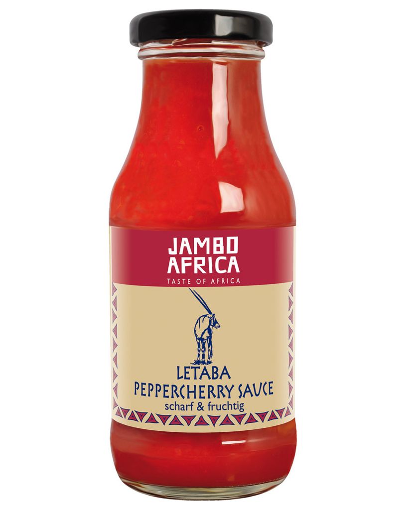 Letaba Peppercherry Sauce from Jambo Africa, 240ml