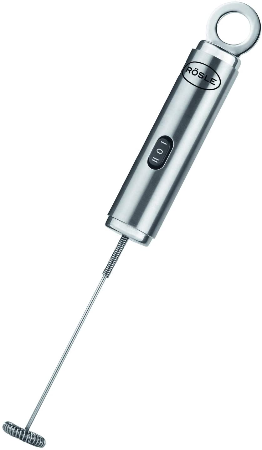 Rasle Rösle 12961 Multis Frother – Stainless Steel, 23 x 2.7 x 2.5 cm