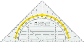 Faber-Castell geometry triangle 14cm, 1 piece
