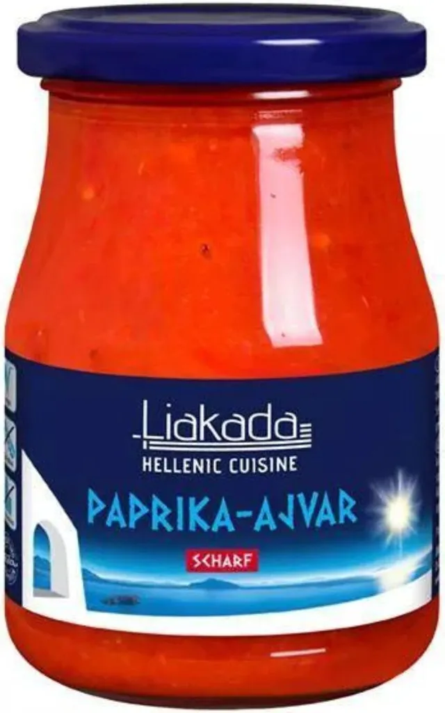 Liakada Paprika-Ajvar hot, 330g