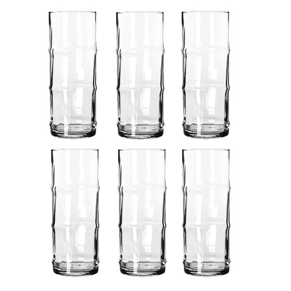 Libbey cocktail glasses Tiki Bamboo (6 pieces)