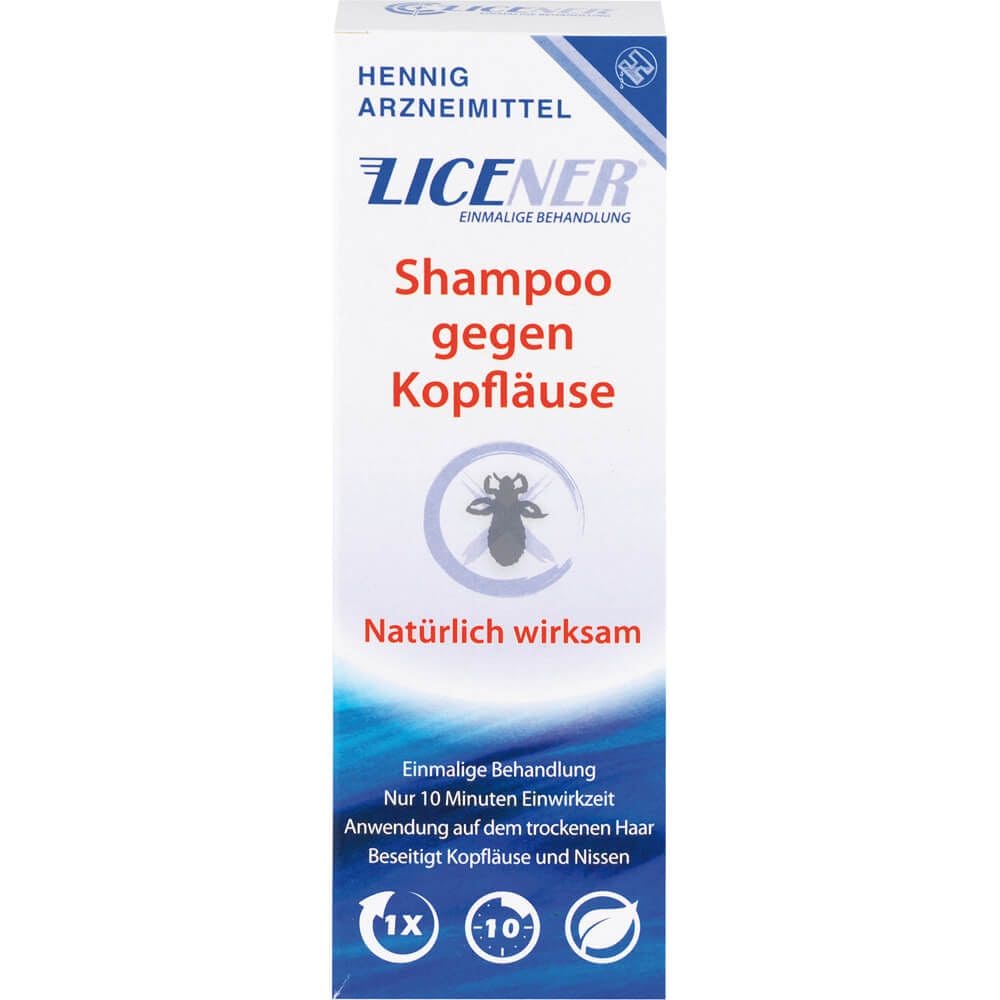Hennig Arzneimittel LICENER for head lice shampoo, 