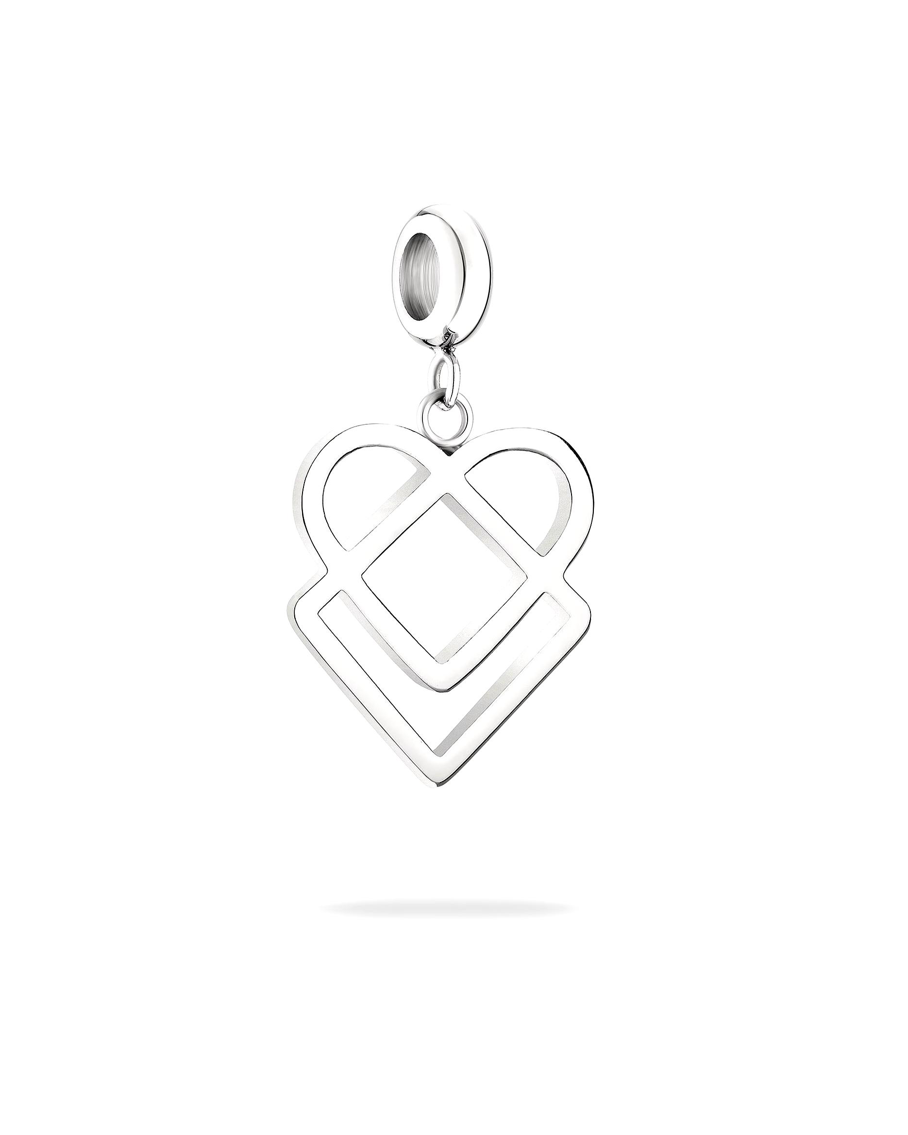 Love child pendant charm stainless steel