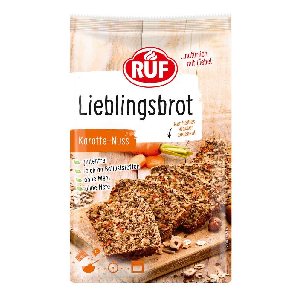 Favorite bread, carrot-nut