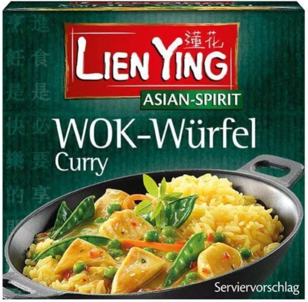 Lien Ying wok cubes curry, 40g