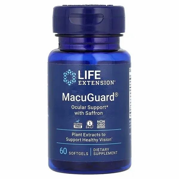 Life Extension MacuGuard® Ocular Support with Saffron