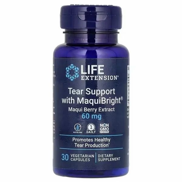 Life Extension Tear Support with MaquiBright® 60 mg