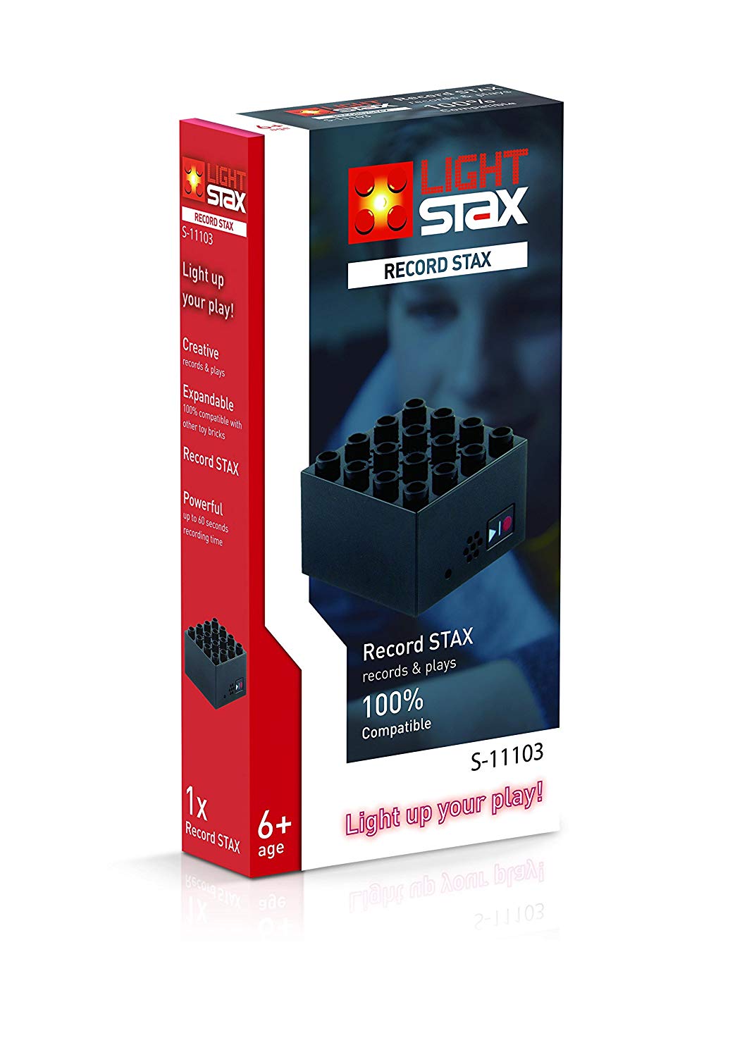 Light Stax S 11103 Accessories Compatible With Lego With Black 4X4 Double H