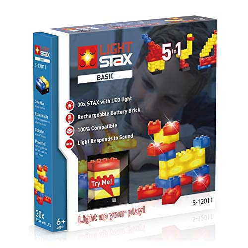 Light Stax S 12011 Set – Compatible With Lego With 30 Led Modules In 3 Colo