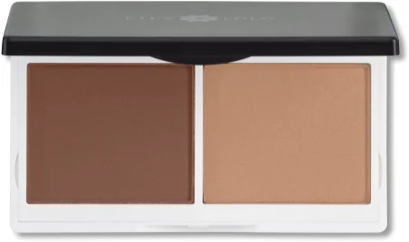 Lily Lolo Sculpt and Glow Palette with contour and brightening shadows