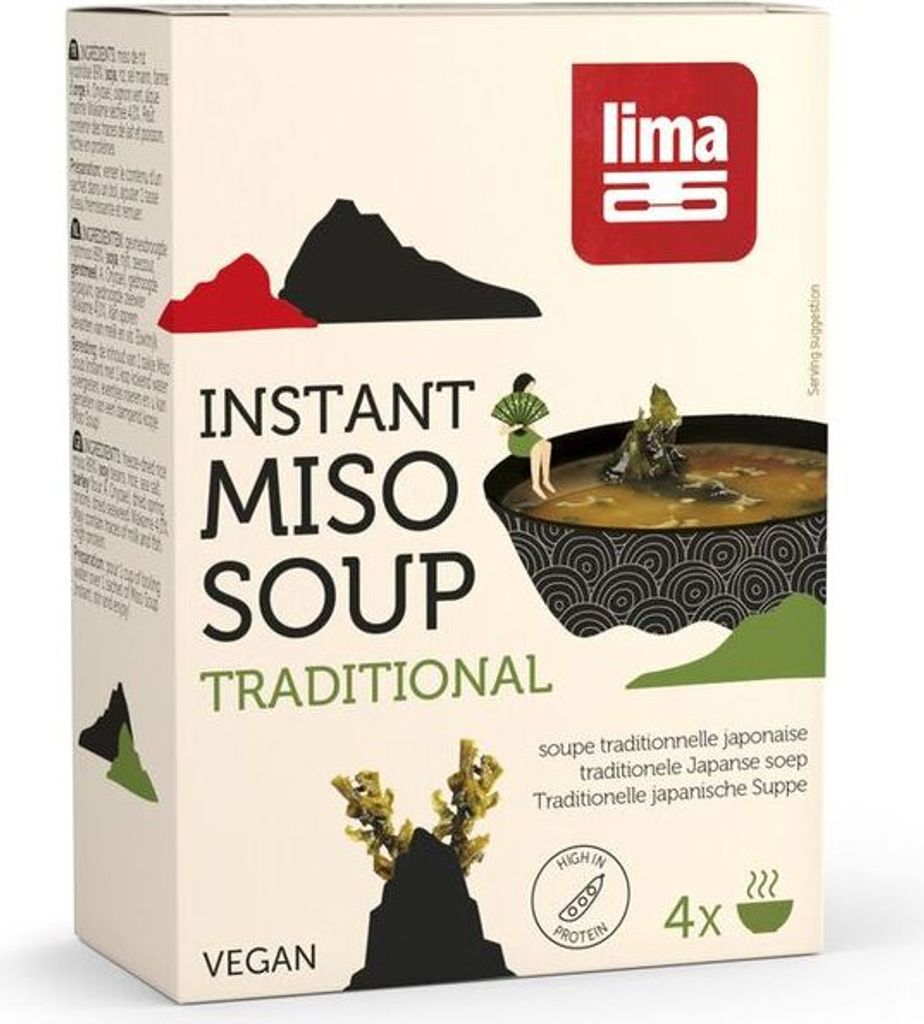Lima Miso Soup Instant - 40g x 12  - 12er Pack VPE