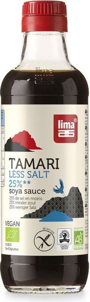 Lima Tamari 25% weniger Salz -- 250ml x 6  - 6er Pack VPE