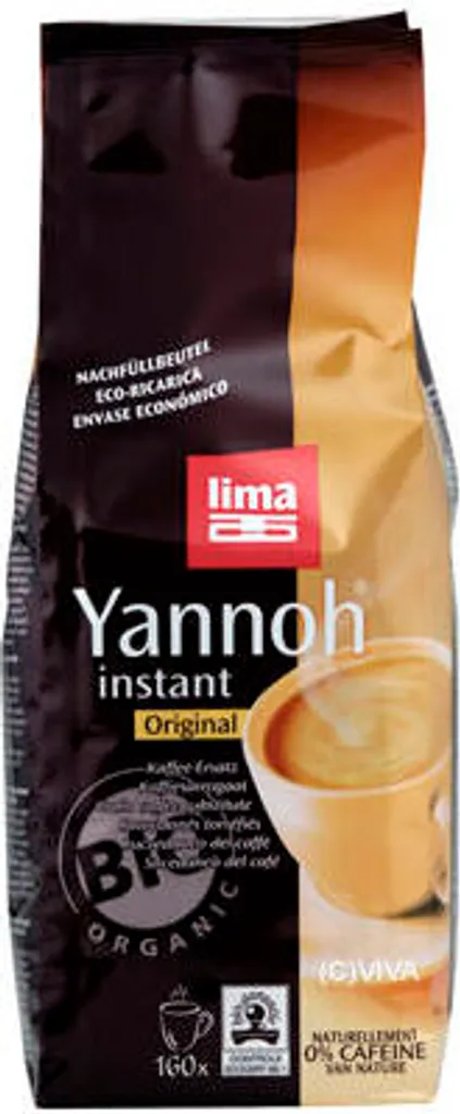 Lima Yannoh Instant Original Getreidekaffee Nachfüllpackung 250g