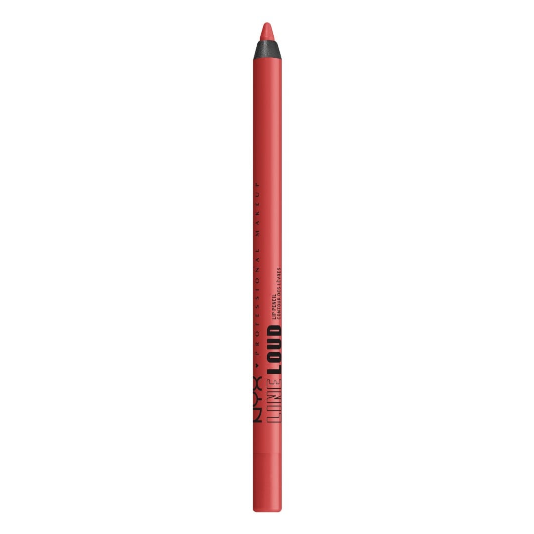 NYX PROFESSIONAL MAKEUP Line Loud Longwear Lip Pencil Lipliner, 11 Rebel Red