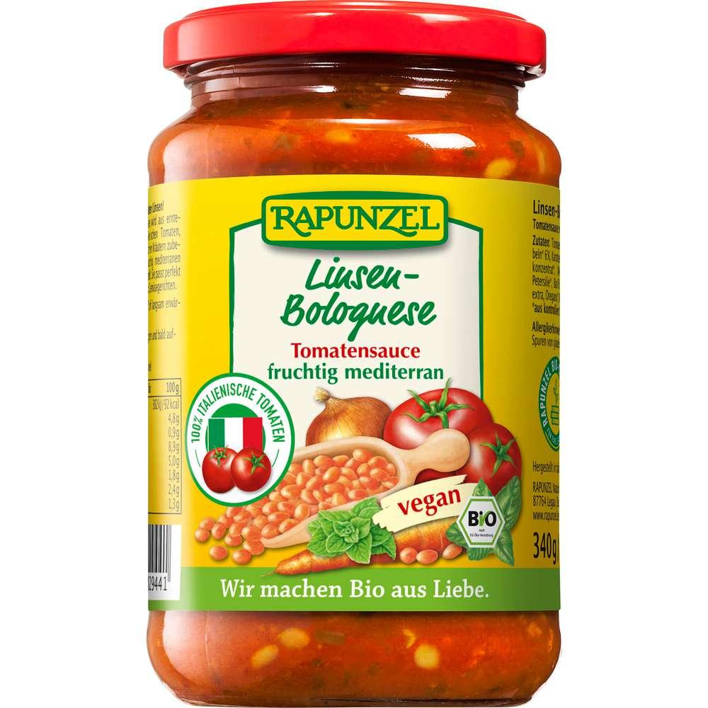 Lentil Bolognese tomato sauce