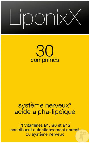 Liponixx dietary supplement 30 tablets