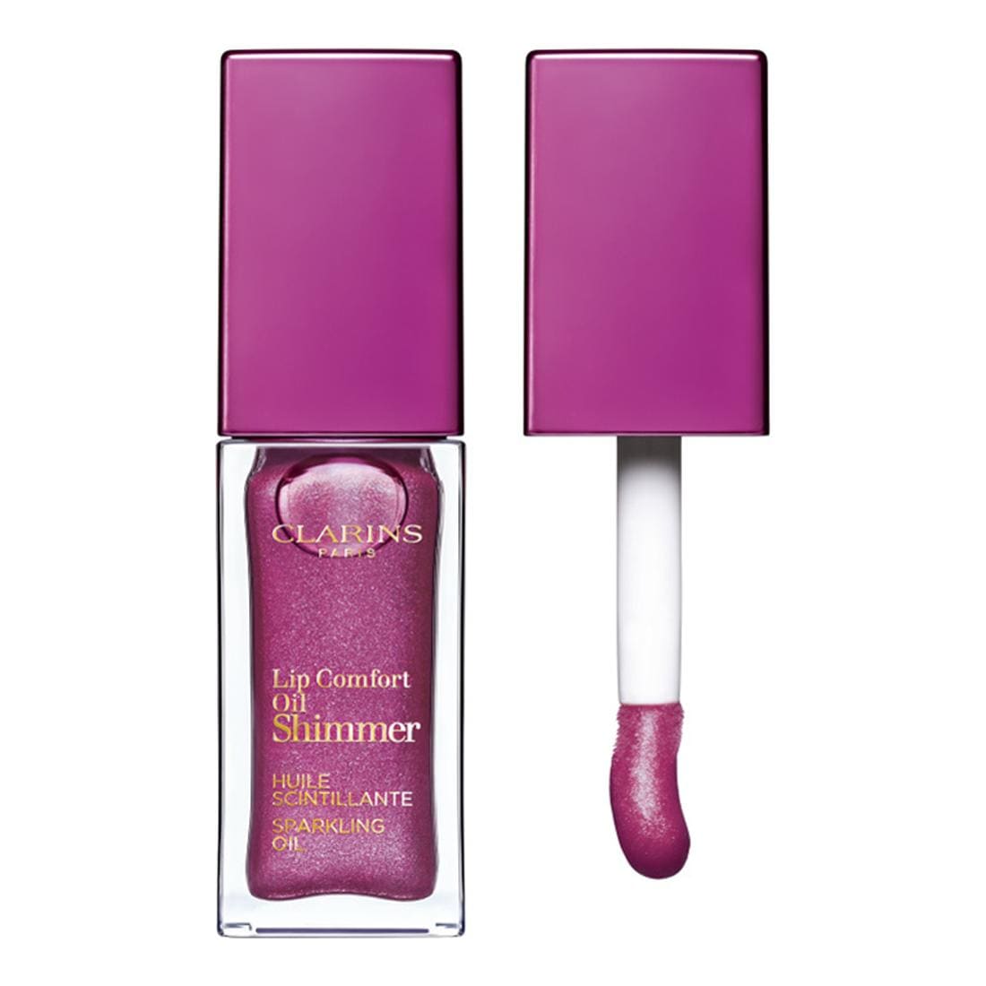 Clarins Lip Comfort Oil Shimmer, No. 03 - Funky Raspberry