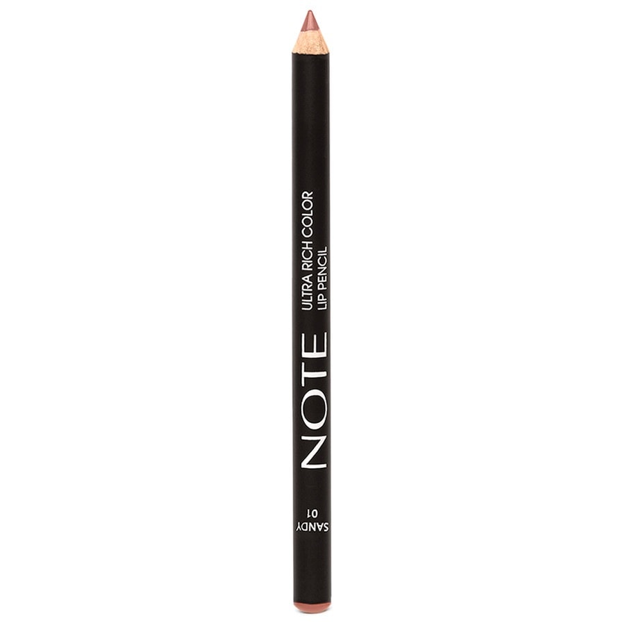 Note Rich Color Lip Pencil, No. 01 - Sandy