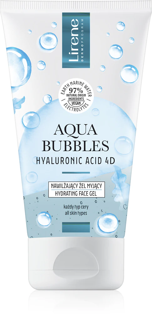 Lirene Aqua Bubbles moisturizing cleansing gel