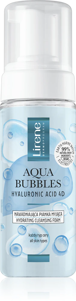 Lirene Aqua Bubbles hydrating cleansing foam
