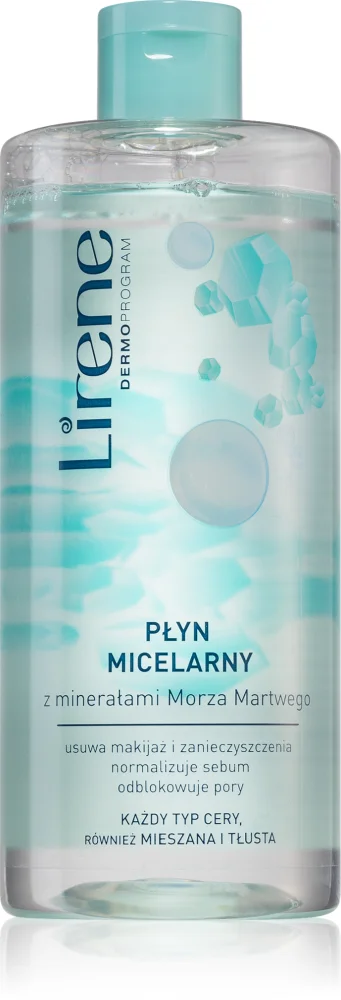 Lirene Micel Pure Matt micellar water with minerals from the Dead Sea