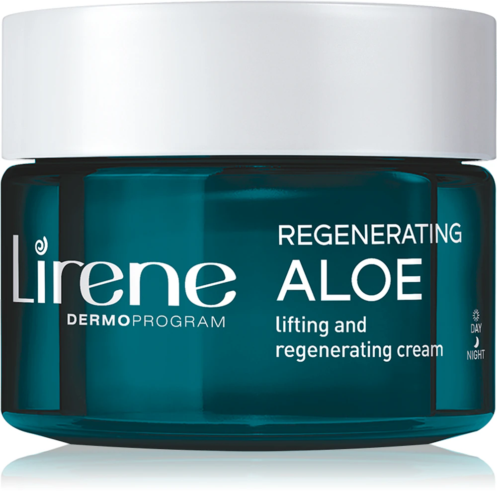 Lirene Moisture & Nourishment regenerating lifting cream with aloe vera and shea butter