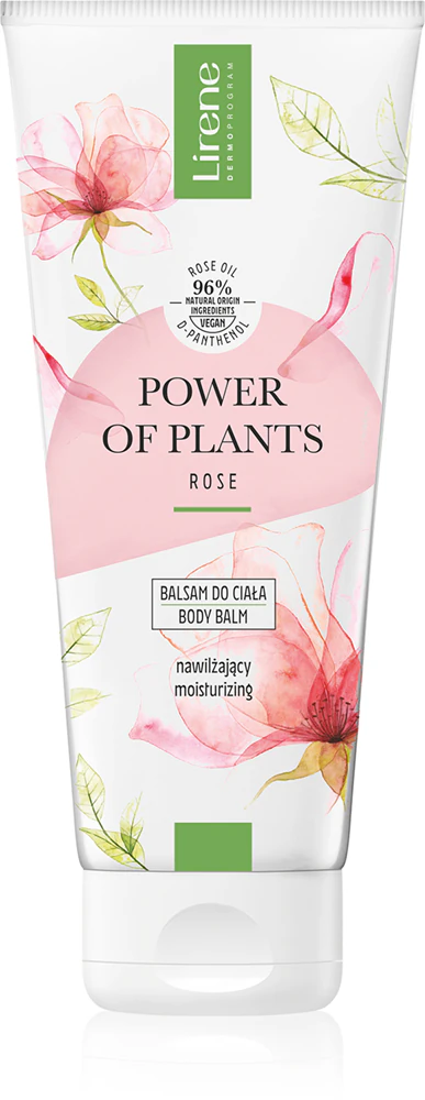 Lirene Power of Plants Rose moisturizing body balm with a calming effect