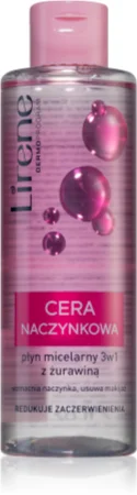 Lirene Redness micellar cleansing water for sensitive and reddened skin