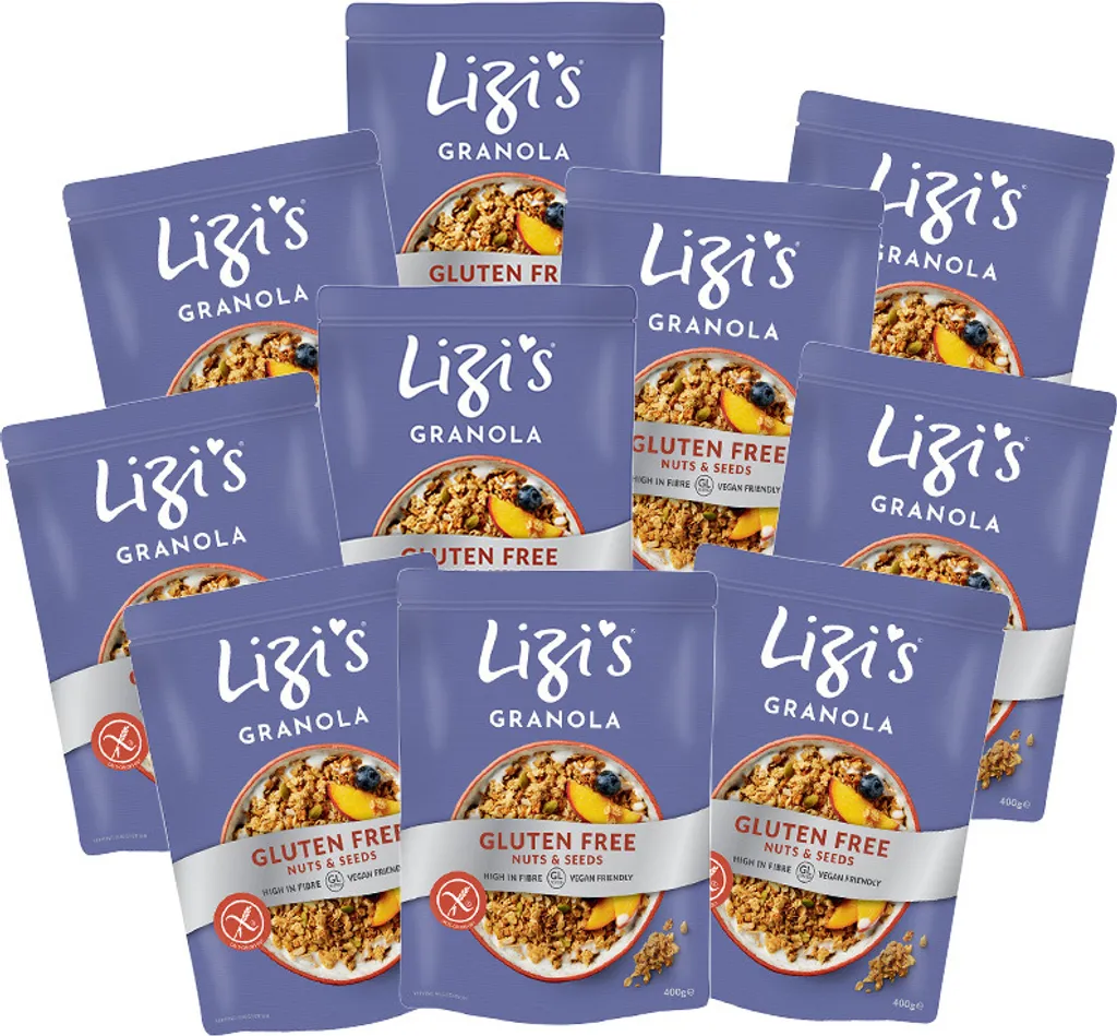 LIZIs Granola, Gluten Free (10x400g)