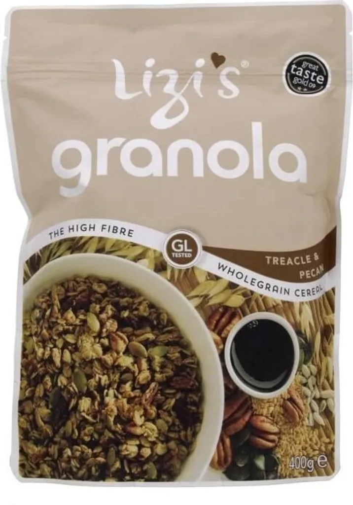 LIZIs Granola, Treacle & Pecan 400g