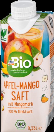 Juice, apple mango juice, natural country, 0.33 l