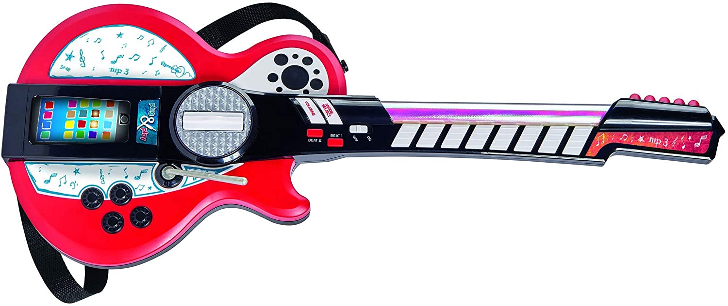 Simba My Music World 106838628 Light Guitar Strings With Mp3 Function