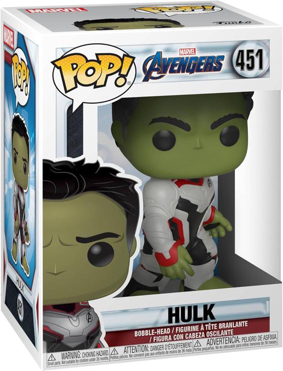 Avengers Funko 36659 Pop Bobble Endgame: Hulk Multi, multi-colored