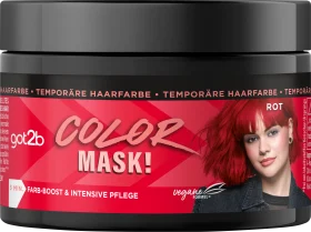 Hair tint color mask, color boost red, 150 ml