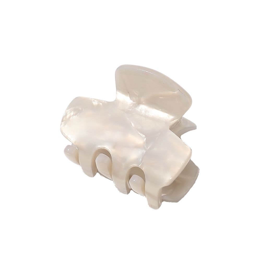 SOHO Loa Mini Haarklammer, White Marble