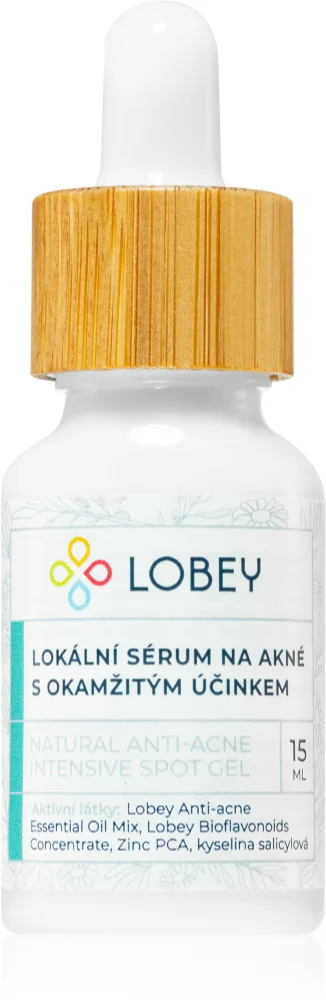 Lobey Skin Care Lokální sérum na akné s okamžitým účinkem local care against acne