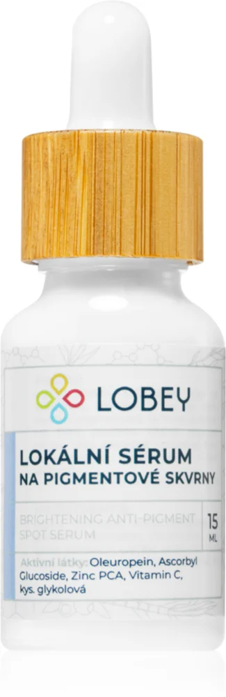 Lobey Skin Care Lokální sérum na pigmentové skvrny facial serum against pigment spots