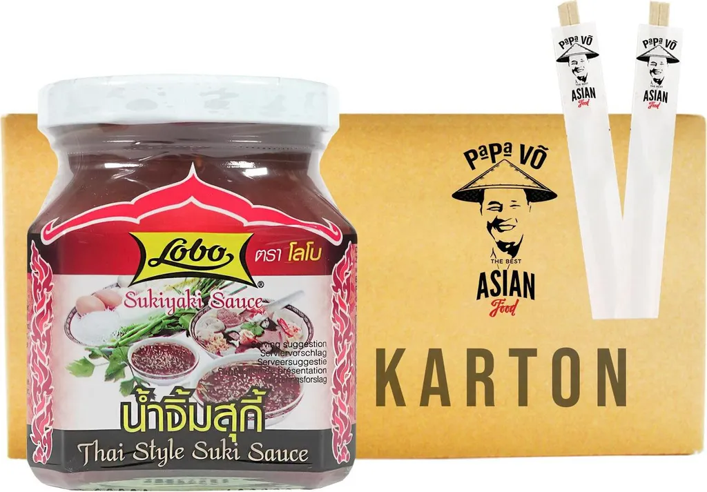 Lobo Sukiyaki Sauce Thai Style12x220ml