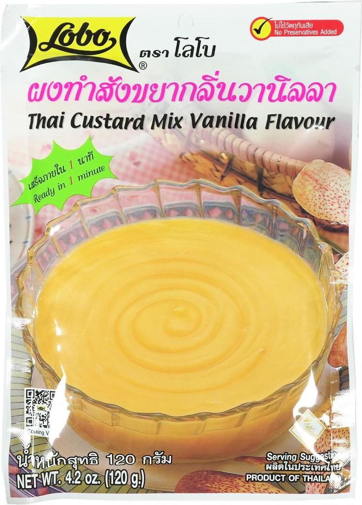 Lobo Thai Custard Mix Vanilla 120g