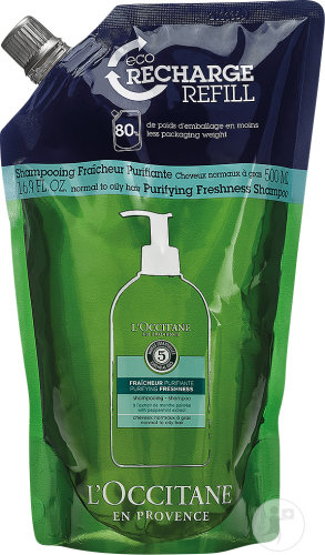 LOccitane Purifying Freshness Conditioner Normal to Oily Hair Eco Refill 500ml