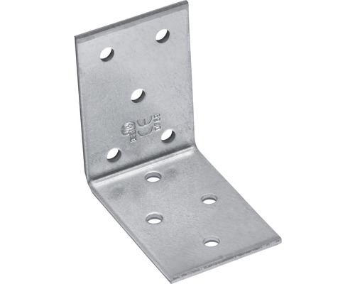Perforated plate angle 60x60x40x2.5 mm sendzimir galvanized, 1 piece