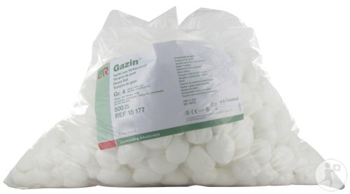 Lohmann & Rauscher Gazin swabs made of gauze egg size 40-45mm piece 500 (15177)