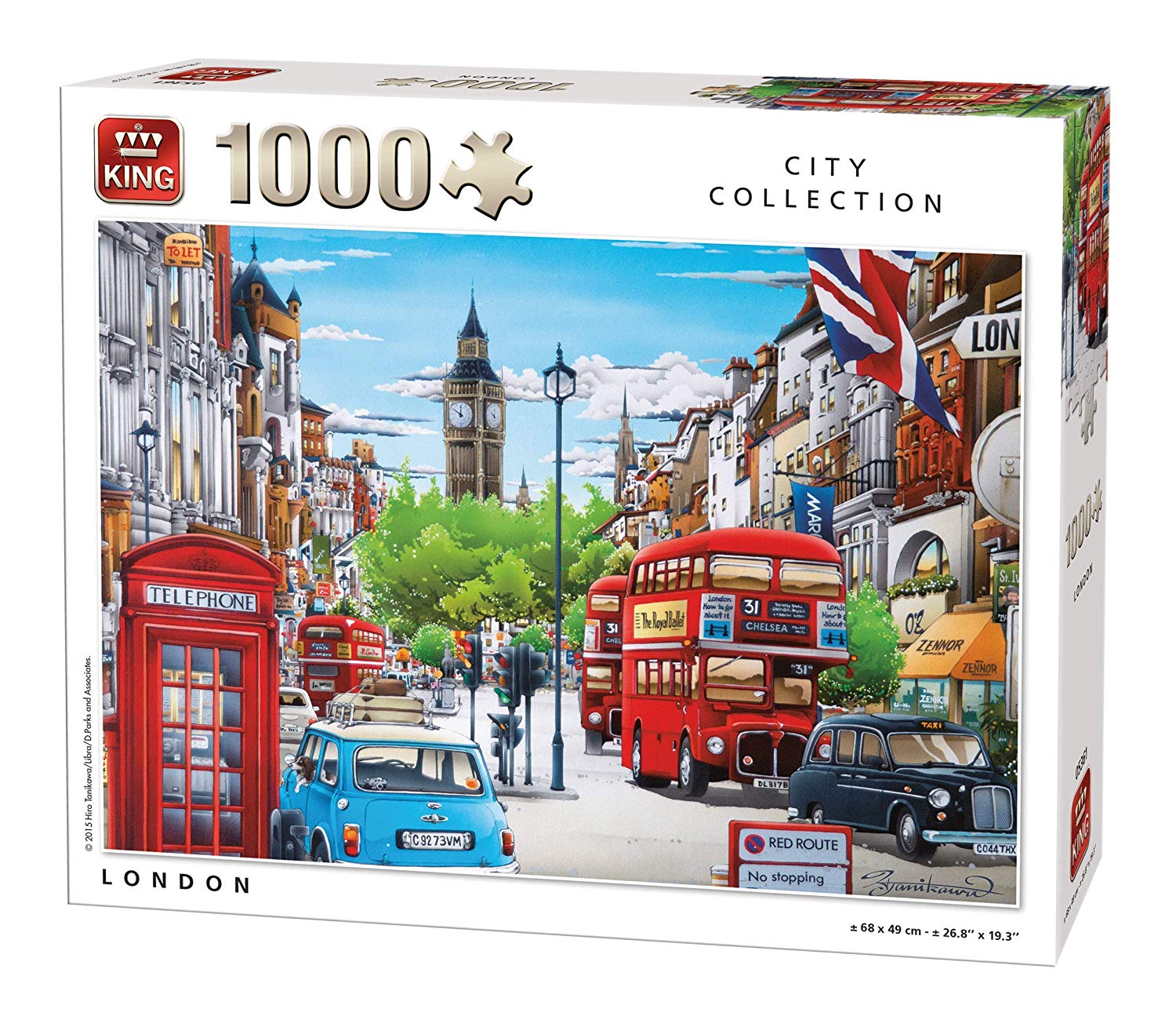London Jigsaw Puzzle (1000 Pieces) King