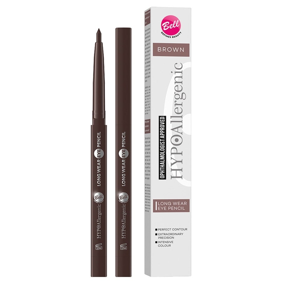 Bell Hypo Allergenic Long Wear Eye Pencil,No. 02 - Brown, No. 02 - Brown