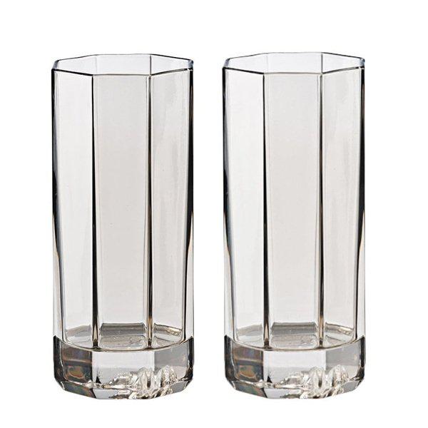 Long drink glass Medusa Lumiere Haze (set of 2) from Versace by Rosenthal