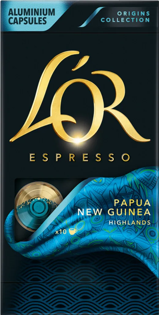 LOr Pure Origins Espresso Papua New Guinea | 10 Nespresso® comp. Capsules