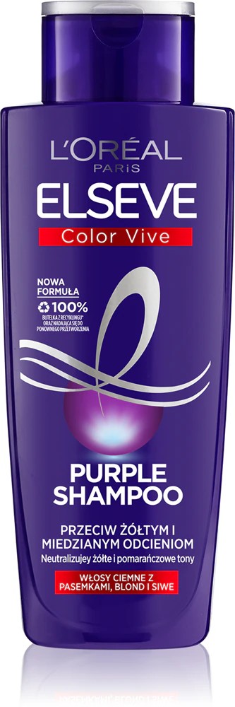 L’Oréal Paris Elseve Color-Vive Purple Shampoo to neutralize yellow tones