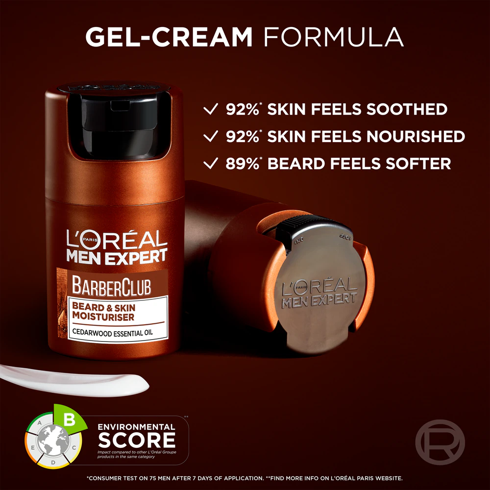 L’Oréal Paris Men Expert Barber Club moisturizing cream for face and beard