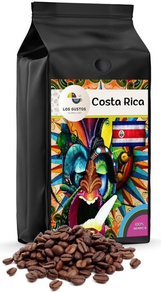 Los Gustos Costa Rica Coffee Beans 250 g, Unground, Coffee Beans for Fully Automatic Coffee Machines, Freshly Roasted