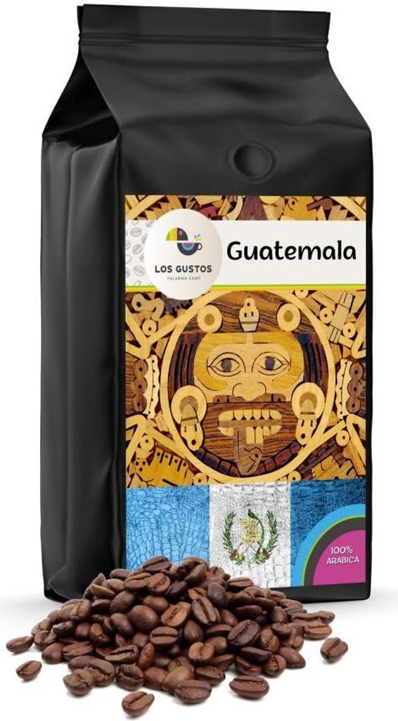 Los Gustos Guatemala SHB Coffee Beans 500 g, Unground, Coffee Beans for Fully Automatic Coffee Machines, Freshly Roasted